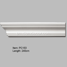 Lauleleia PU Fa&#39;ata&#39;ita&#39;iga Plain Cornice Molding